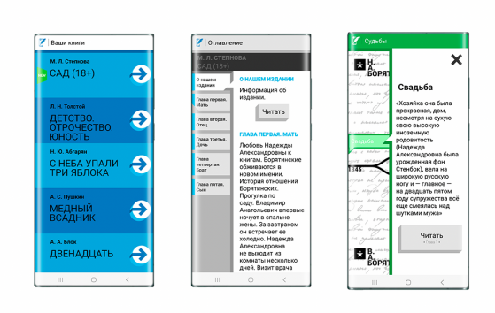 В библиотеке приложения «Живые страницы» появился роман Марины Степновой «Сад»